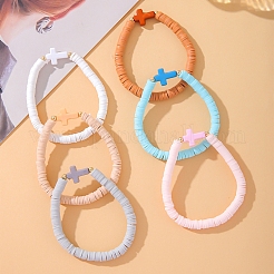 6-teiliges Set mit lebendigen Boho-Perlenarmbändern&nbsp;PW-WGC0643-01