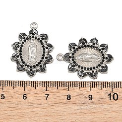 Ciondoli in strass in acciaio inossidabile 304&nbsp;RB-CBADC81-15P-02