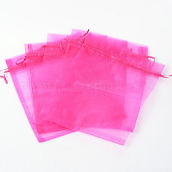Organza-Geschenktüten mit Kordelzug&nbsp;OP-R016-17x23cm-07