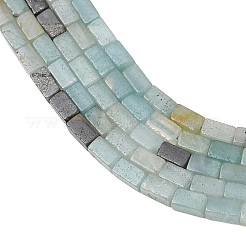 Brins de perles d'amazonite de fleurs naturelles&nbsp;GG-CBAF7D8-05