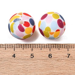 Perline di silicone stampate ecocompatibili per uso alimentare&nbsp;SIL-A013-01A-06