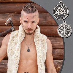 4 Stück 2 Stil 304 Edelstahl Anhänger&nbsp;STAS-UN0055-80
