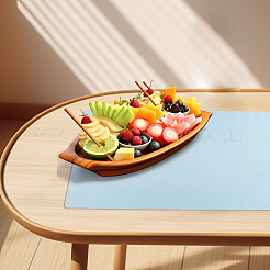 Tapis de souris en cuir pu&nbsp;AJEW-WH20010-33B
