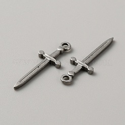 Anhänger aus Edelstahl 304&nbsp;FIND-WH0137-62B