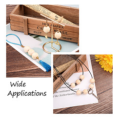 100 Stück 10 Stile unbehandelte europäische Naturholzperlen&nbsp;WOOD-CD0001-08
