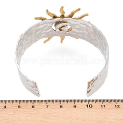 Gehämmerte Armreifen aus 304 Edelstahl für Damen&nbsp;BJEW-T023-01GP