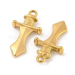 Pendentifs en acier inoxydable 304 avec placage ionique (IP)&nbsp;STAS-N103-134G