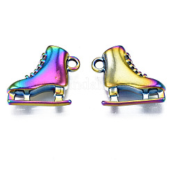 Regenbogenfarbene legierung anhänger&nbsp;PALLOY-N156-148-NR