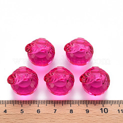 Pendentifs en acrylique transparent &nbsp;TACR-T024-05B-906