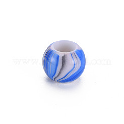 Opake Acrylperlen europäischen&nbsp;MACR-S308-07B