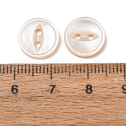 Knöpfe aus Naturmuschel im Katzenaugen-Stil&nbsp;SH-CBAA69B-01D