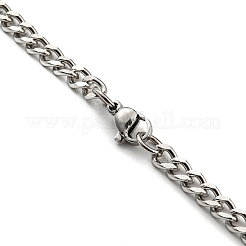Collane con ciondolo a forma di tripla dea in acciaio inossidabile 201 anti-ossidazione&nbsp;NJEW-G115-10P
