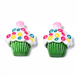 Spruzzare cabochons della resina dipinte&nbsp;X-CRES-Q215-005