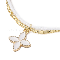 Set di bracciali e collane con perline di vetro&nbsp;SJEW-MZ00007-01