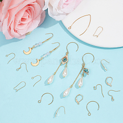 Crochets de boucles d'oreilles en acier inoxydable 304&nbsp;STAS-UN0001-34G