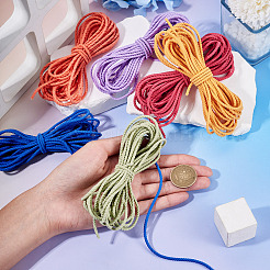 Cordones elásticos de poliéster de 30 m y 6 colores&nbsp;EC-TA0001-07B