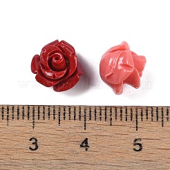 Perle intagliate in corallo sintetico&nbsp;CORA-C003-16