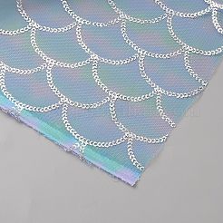Polyesterstoff mit Fischschuppenmuster&nbsp;DIY-WH20081-103B