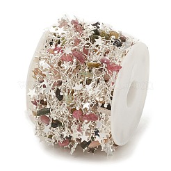 Catene di perline con scaglie di pietre preziose naturali miste&nbsp;CHC-M025-69S
