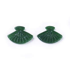 Tallado natural myanmar jade / colgantes de jade birmano&nbsp;G-L495-32