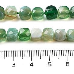 Brins de perles teintes en agate naturelle&nbsp;G-H028-A08-03