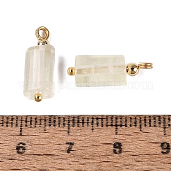 Pendentifs en quartz citron naturel chauffé&nbsp;GG-N004-01G-02