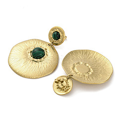 Pendientes de acero inoxidable 304 para mujer&nbsp;EJEW-B110-05G-02