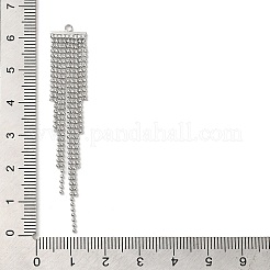 Messing-Kugelketten-Quasten-Anhänger&nbsp;LS-KK-K276-01P