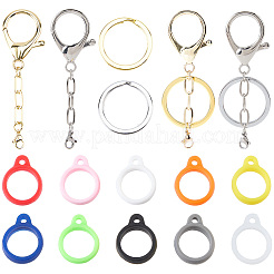 Kits de fabrication de porte-clés de rangement pour rouge à lèvres à faire soi-même&nbsp;DIY-CP0013-82