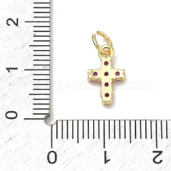 Colgante micropavé cubic zirconia de latón&nbsp;KK-A293-20G