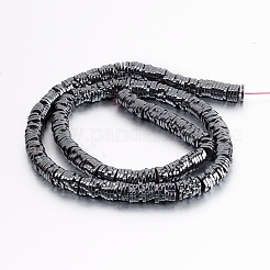 Non magnetici perle ematite sintetico fili&nbsp;G-P341-27-6x1mm
