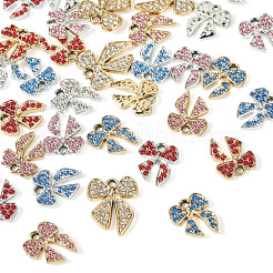 32 stücke 8 stile legierung strass anhänger&nbsp;ALRI-TA0001-44