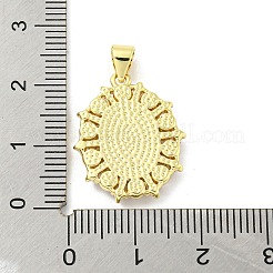 Laiton avec pendentifs en plastique ABS imitation perles&nbsp;FIND-Z023-04A