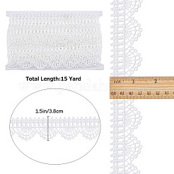 15 Yards Polyester-Stickerei-Spitze&nbsp;OCOR-GF0002-40A