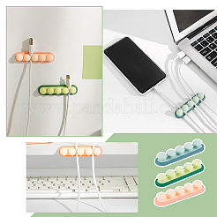 6 Stück selbstklebender Kabel-Organizer aus Silikon in zwei Farben&nbsp;FIND-AR0002-42