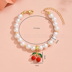 Laiton bracelets en émail&nbsp;GU0382-1
