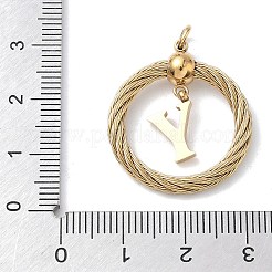 Pendentifs en acier inoxydable 304&nbsp;STAS-D154-01Y-G