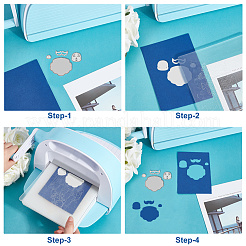 Père noël en acier au carbone Matrice de découpe de découpe pochoirs&nbsp;DIY-WH0309-1231