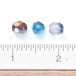 Perles de verre tchèques polies au feu&nbsp;LAMP-D180-16B-08