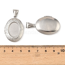 Medaillonanhänger aus 316 Edelstahl&nbsp;STAS-K321-07P