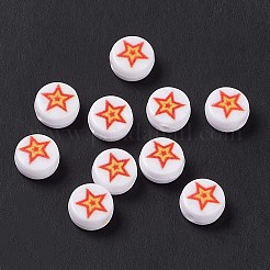 Opaco acrilico sfere stampati&nbsp;SACR-F004-02A