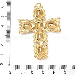 Grands pendentifs en strass en acier inoxydable 304&nbsp;RB-CBA6BE2-03G