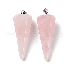 Ciondoli quazo rosa naturale&nbsp;G-G848-01P-06