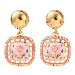Pendientes colgantes de acero inoxidable 304 para San Valentín&nbsp;EJEW-T054-06G