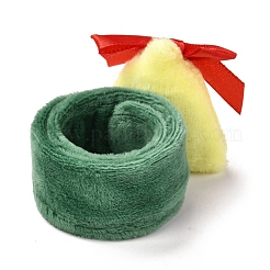 Pulseras de bofetada de navidad&nbsp;BJEW-B012-08