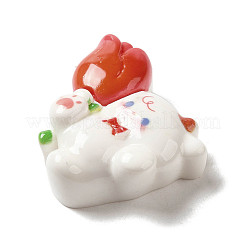 Undurchsichtige Decoden-Cabochons aus Harz&nbsp;CRES-L042-A04