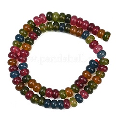 Rangs de perles de jade blanc naturel&nbsp;GG-CBAD029-B06-5x8mm