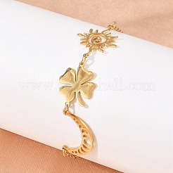 Gliederarmbänder aus 304 Edelstahl&nbsp;SA-CBA7739-03G