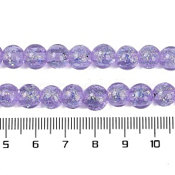 Fili di perline di lampwork in lamina fatti a mano&nbsp;FOIL-K003-06A