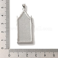 Cremagliera pendenti in ottone placcatura&nbsp;KK-U027-45P